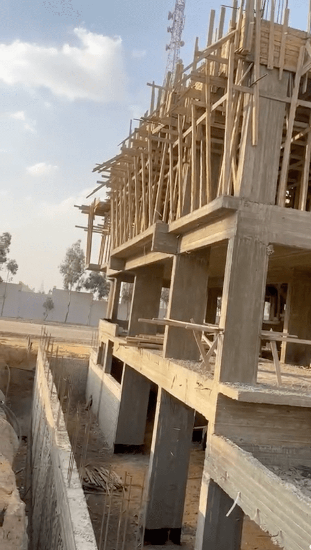 Apartment Building under Construction